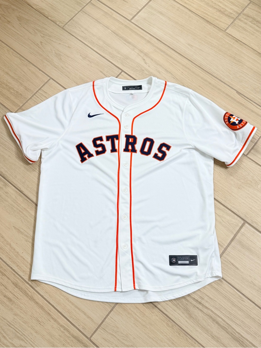 Nike Houston Astros MLB Home Jersey White Men’s XL Baseball Streetwear